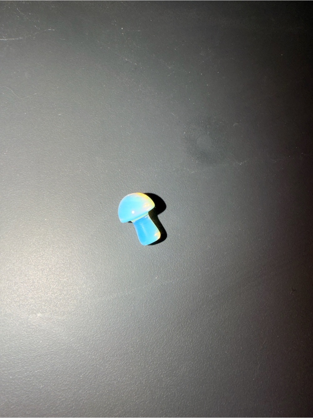 Blue Mushroom-Shaped Silicone Earbud Tip for Electronics Headphones